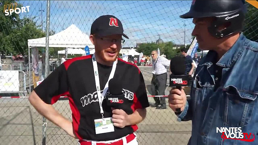 TV Locale Nantes sur Smartrezo : Faire du Baseball à Nantes avec les Mariners